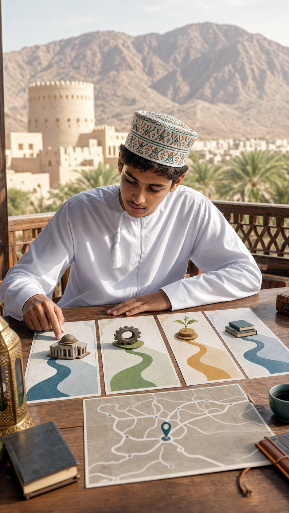 خرائط المسارات الأربعة